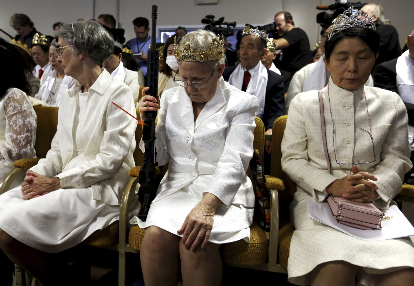 Church Ceremony AR15 Rifles